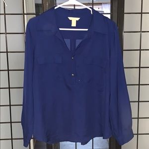 Navy blue long sleeve